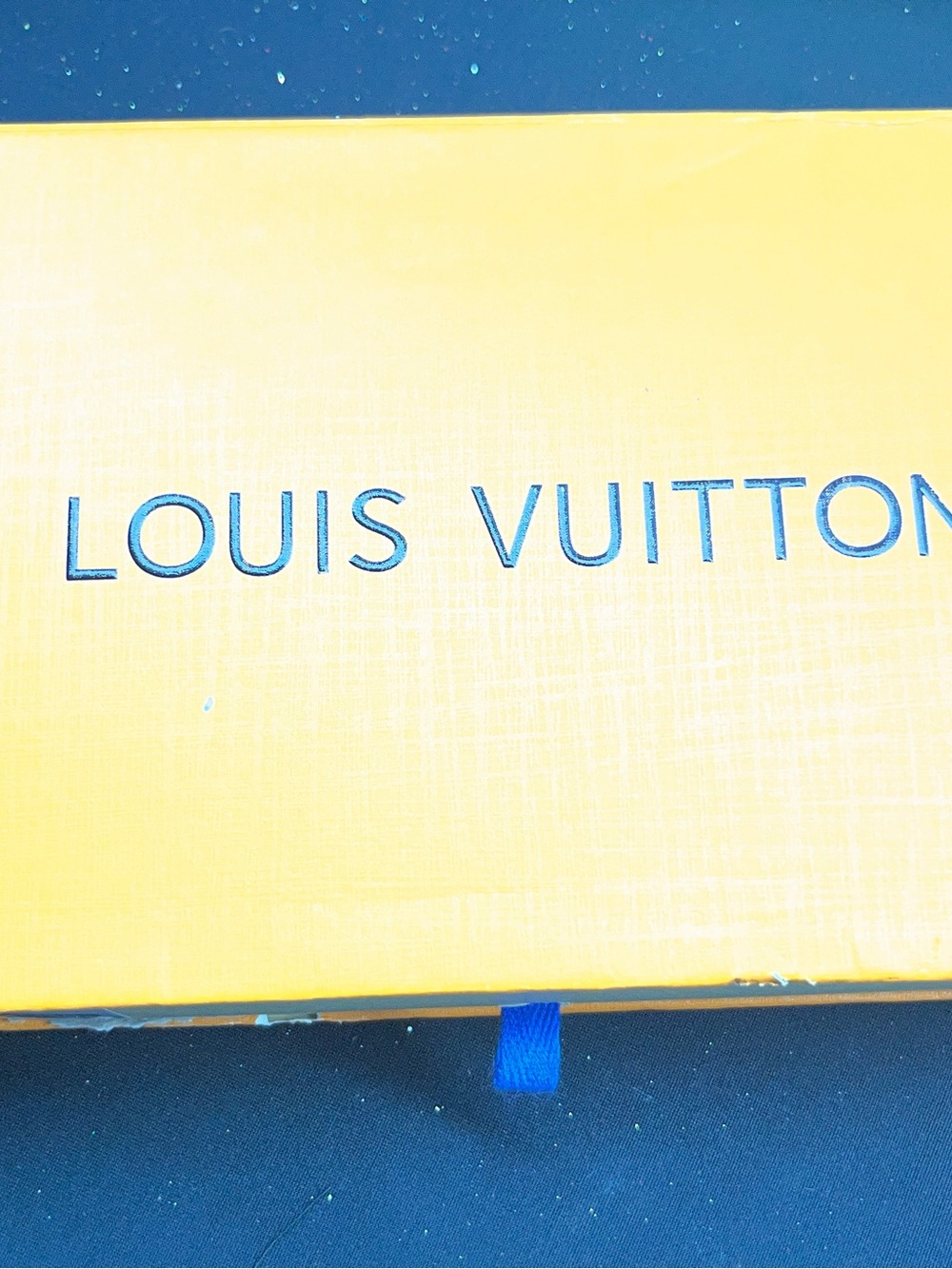 Authentic Louis Vuitton Denim Damien Monogram Patchwork Flore Chain Wallet